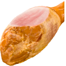 Lacón asado y ahumado