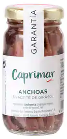 Anchoa en aceite de Oliva, Caprimar