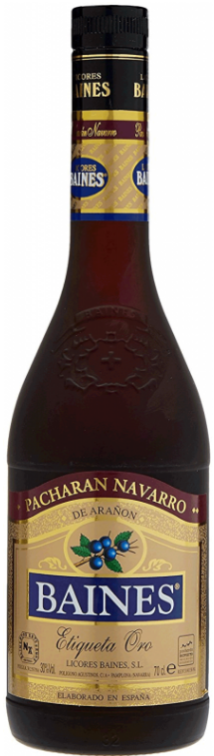Pacharán Baines Oro