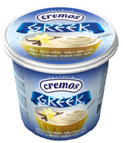 Yogur Cremos, Griego vainilla