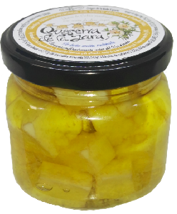 Queseria de la Jara  Dados de queso de cabra en aceite