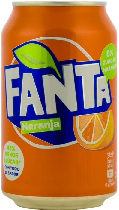 Fanta naranja, bote 33 cl.
