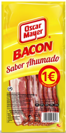 Lonchas Bacón, Oscar Mayer
