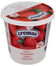 Yogur Cremos, fresa