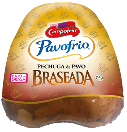 Pechuga de pavo braseada, Pavofrio