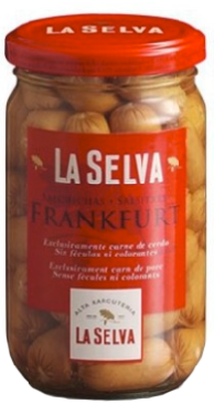 Salchicha Frankfurt, aperitivo, La Selva