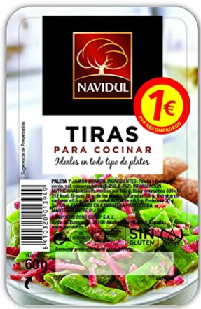 Jamón curado en taquitos, El Pozo